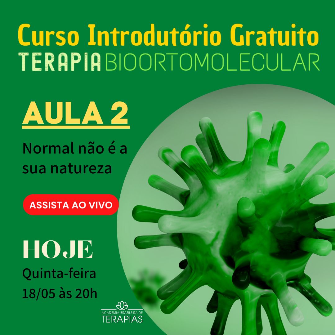 Abt Curso Introdutório Gratuito De Bioortomolecular Academia De Terapias